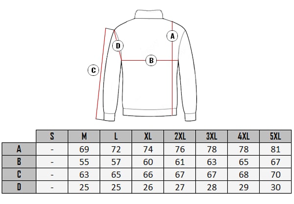 Størrelseguide av Balder Cashmere Strikkegenser