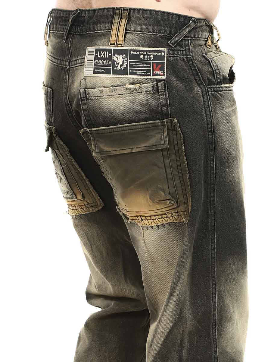 1840-1 Black Green kingz Jeans_5.jpg