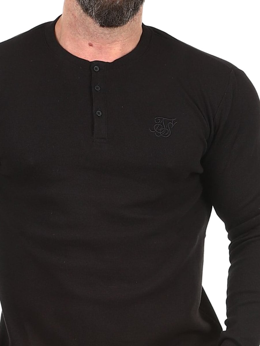 27976 black Henley SikSilk Longsleeve_1-2.jpg