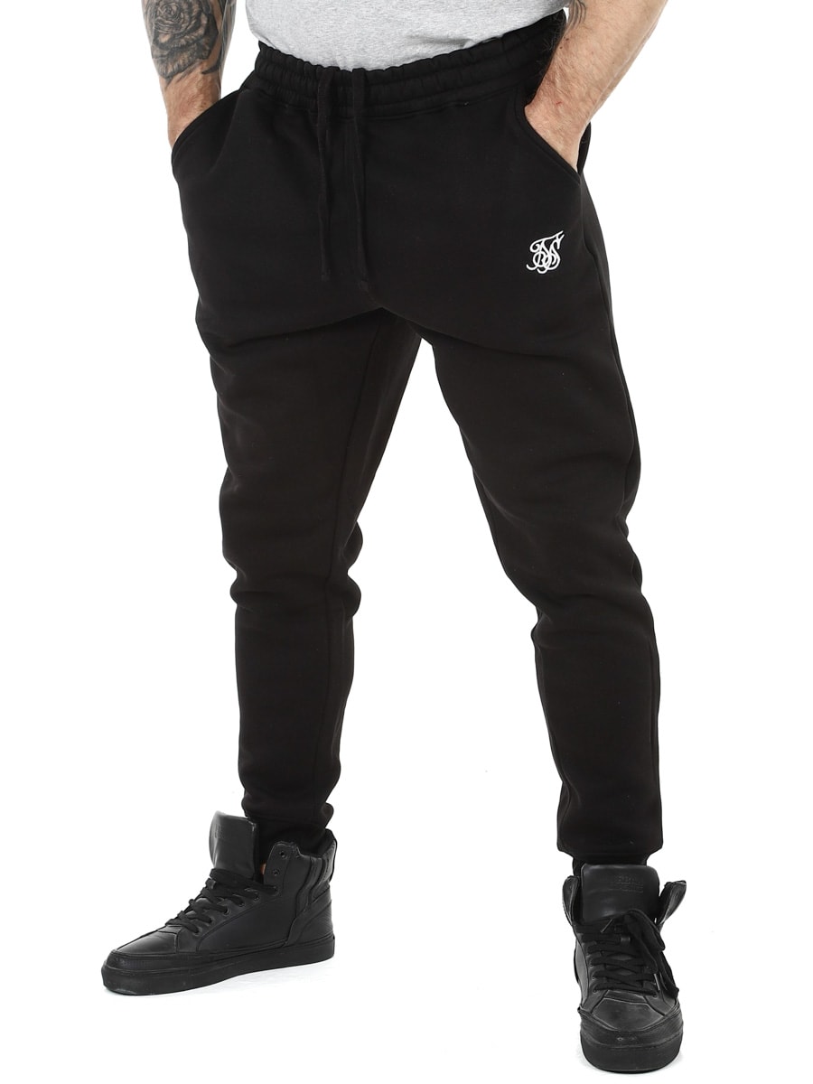 28344 Essentials SikSilk Sweatpants - Black_2.jpg
