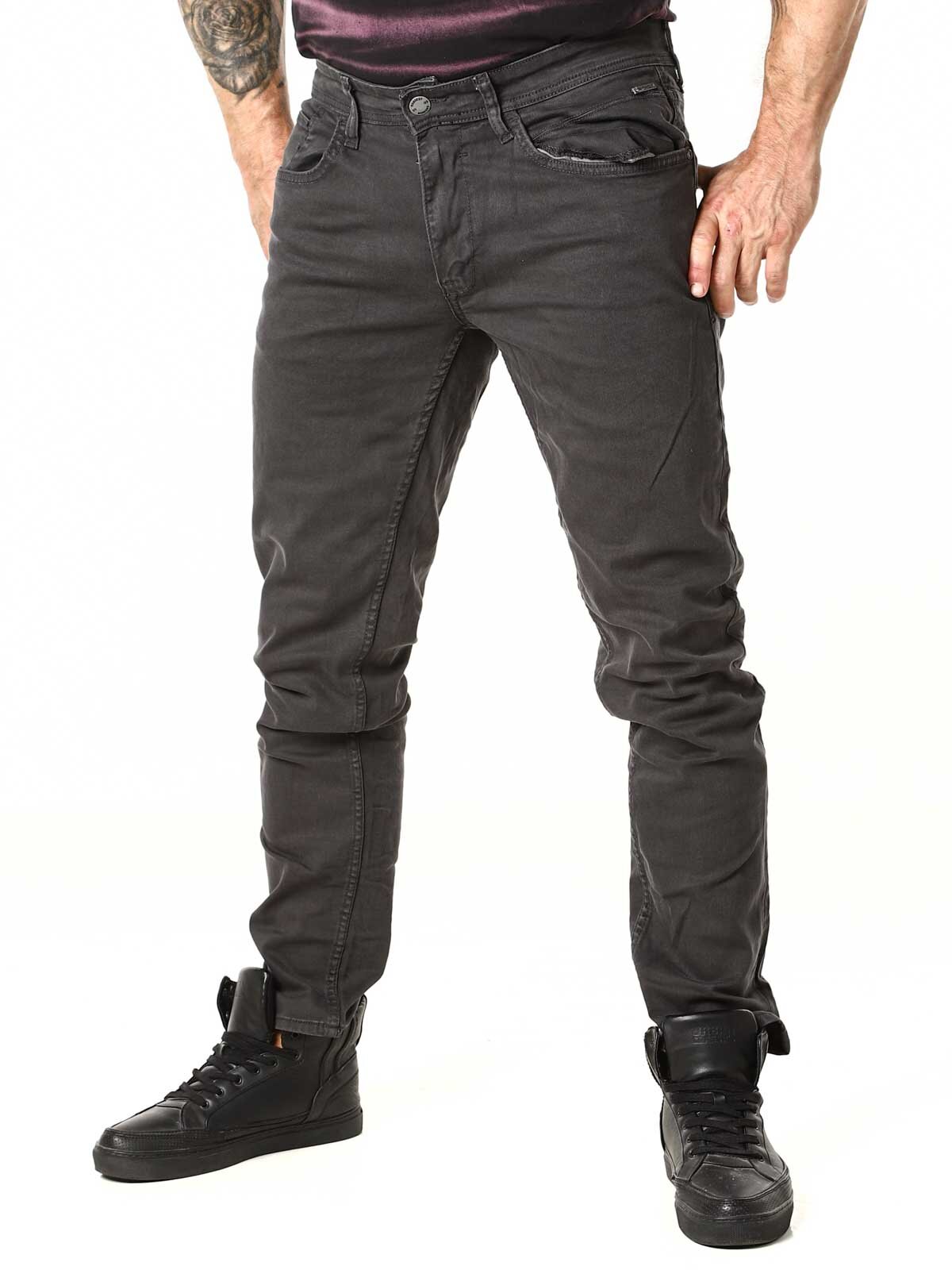 Twister Blend Jeans - Mørkegrå