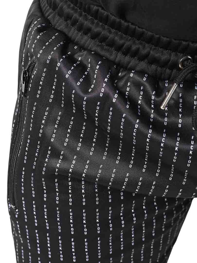 F*ck You Bermuda Shorts - Svart