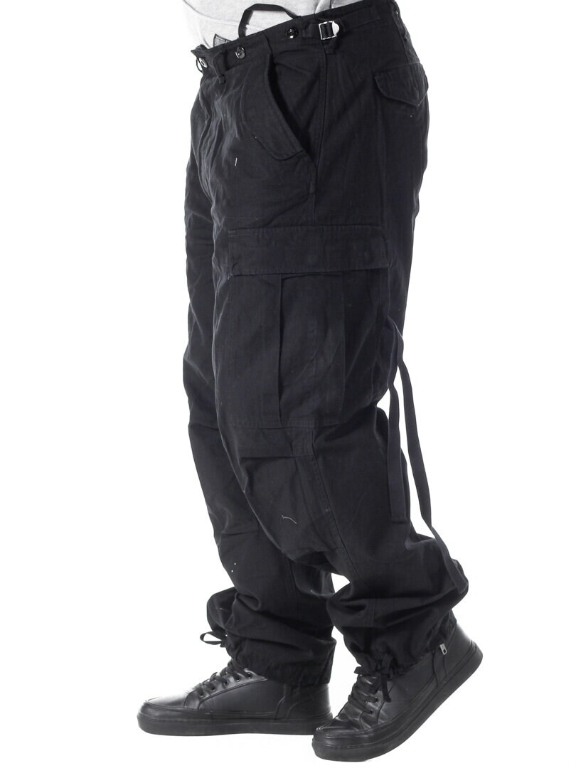 M-65 Vintage Cargobukse - Svart