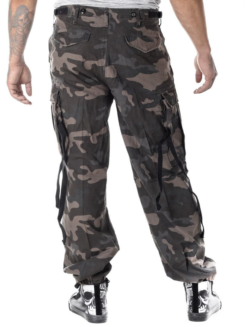 M-65 Vintage Cargobukse - Dark Camo