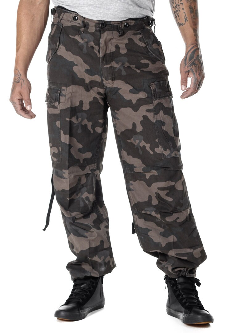 M-65 Vintage Cargobukse - Dark Camo