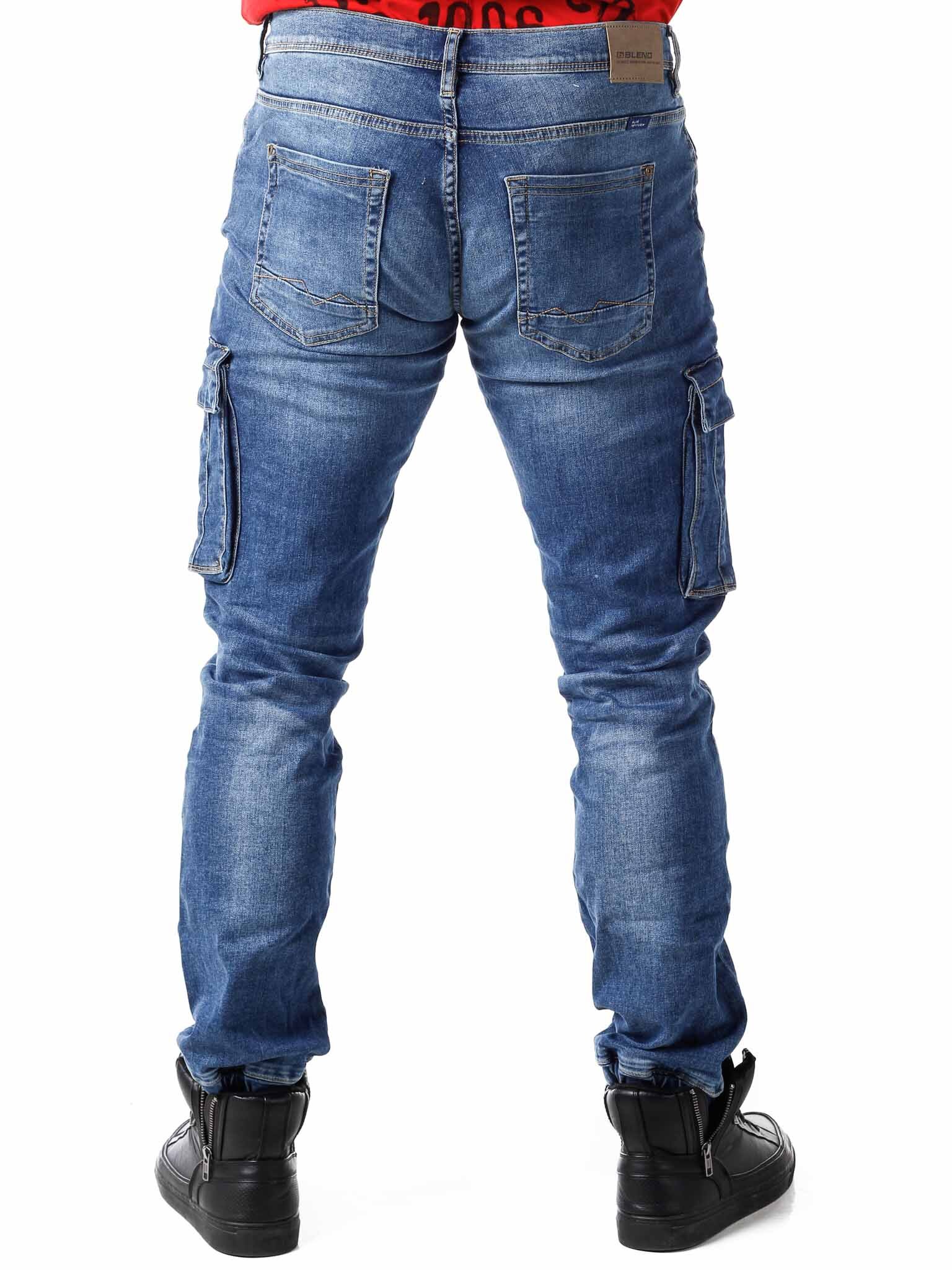 Harvey Cargo Joggjeans - Blå