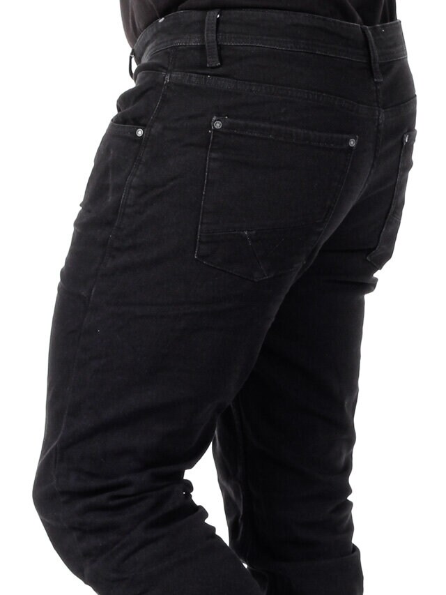 Rodney Blend Joggejeans - Svart