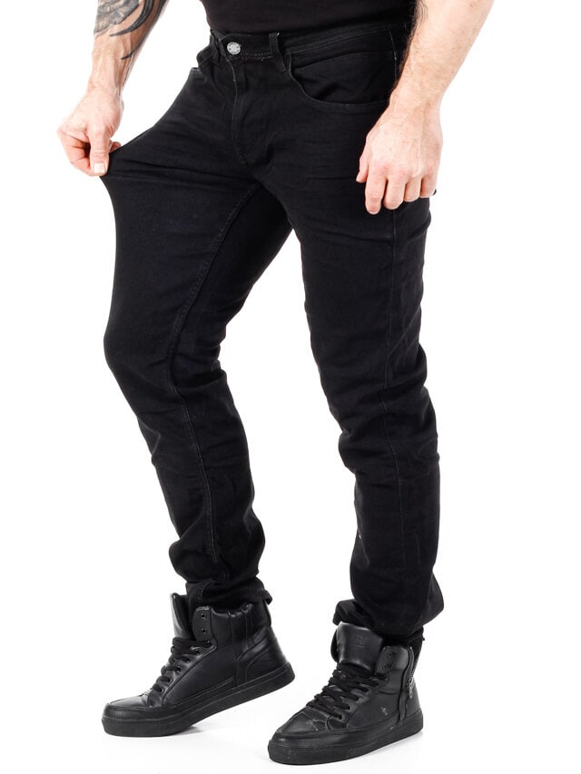 Rodney Blend Joggejeans - Svart