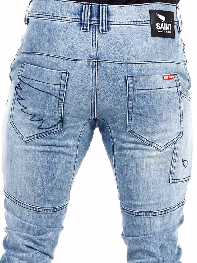 Sa1nt Workwear Flight Jeans - Blå