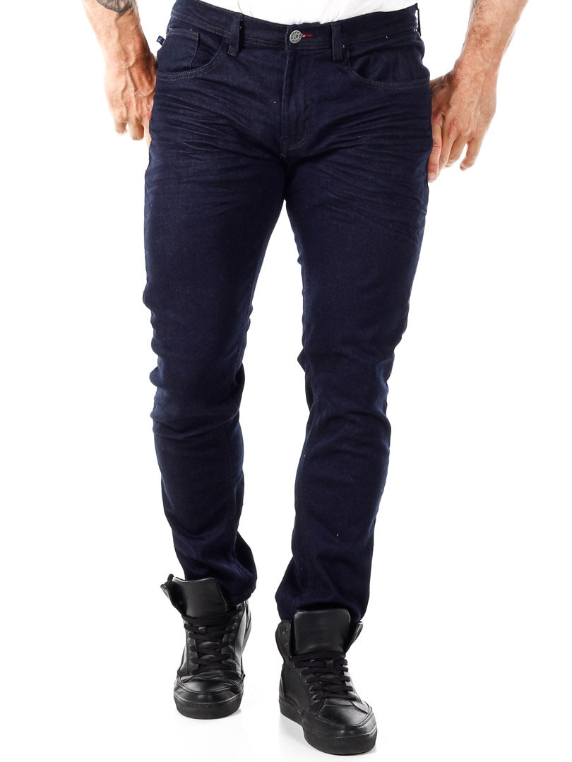 Kendric Blend Twister Jeans - Mørkeblå