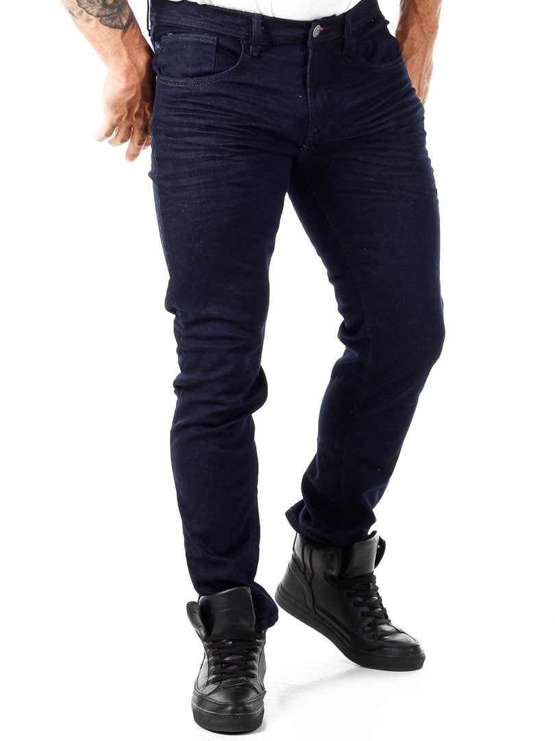 Kendric Blend Twister Jeans - Mørkeblå