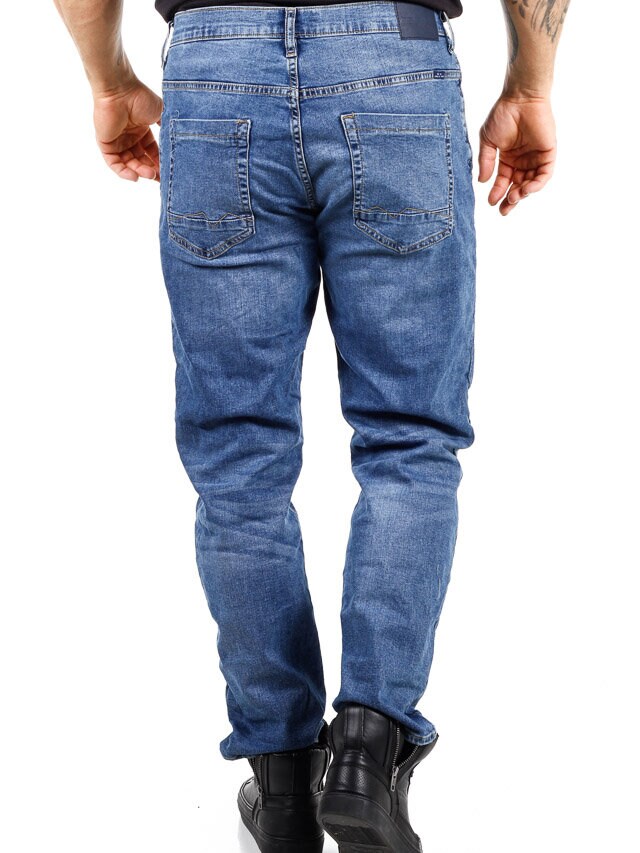 Thunder Relaxed Jeans - Blå