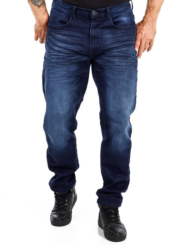 Thunder Relaxed Jeans - Mørkeblå