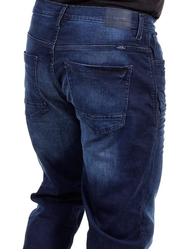 Thunder Relaxed Jeans - Mørkeblå