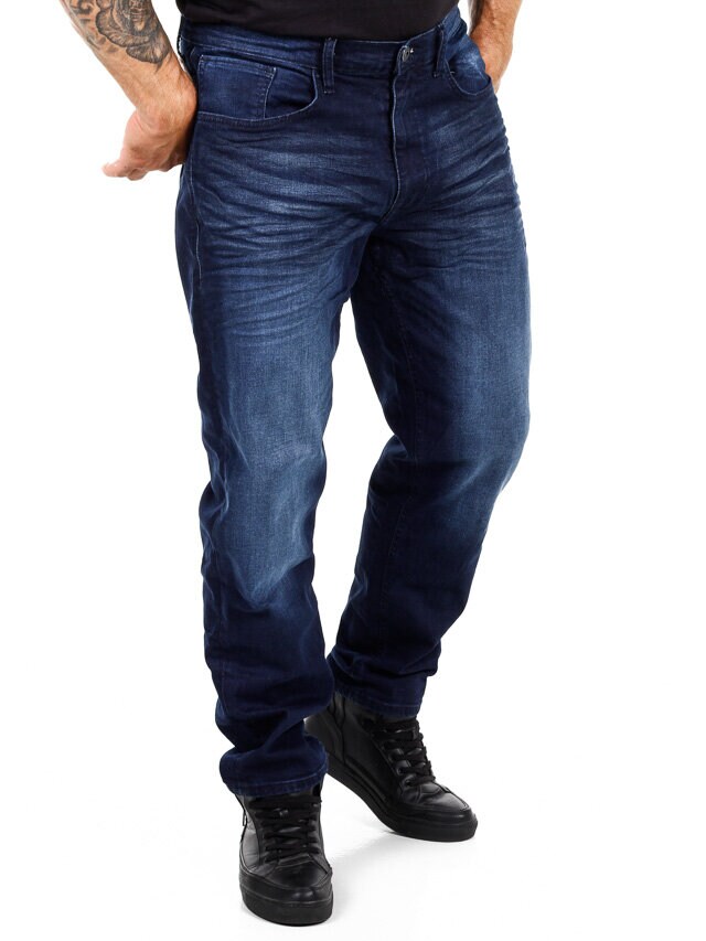 Thunder Relaxed Jeans - Mørkeblå