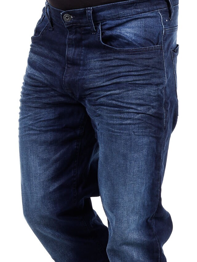 Thunder Relaxed Jeans - Mørkeblå