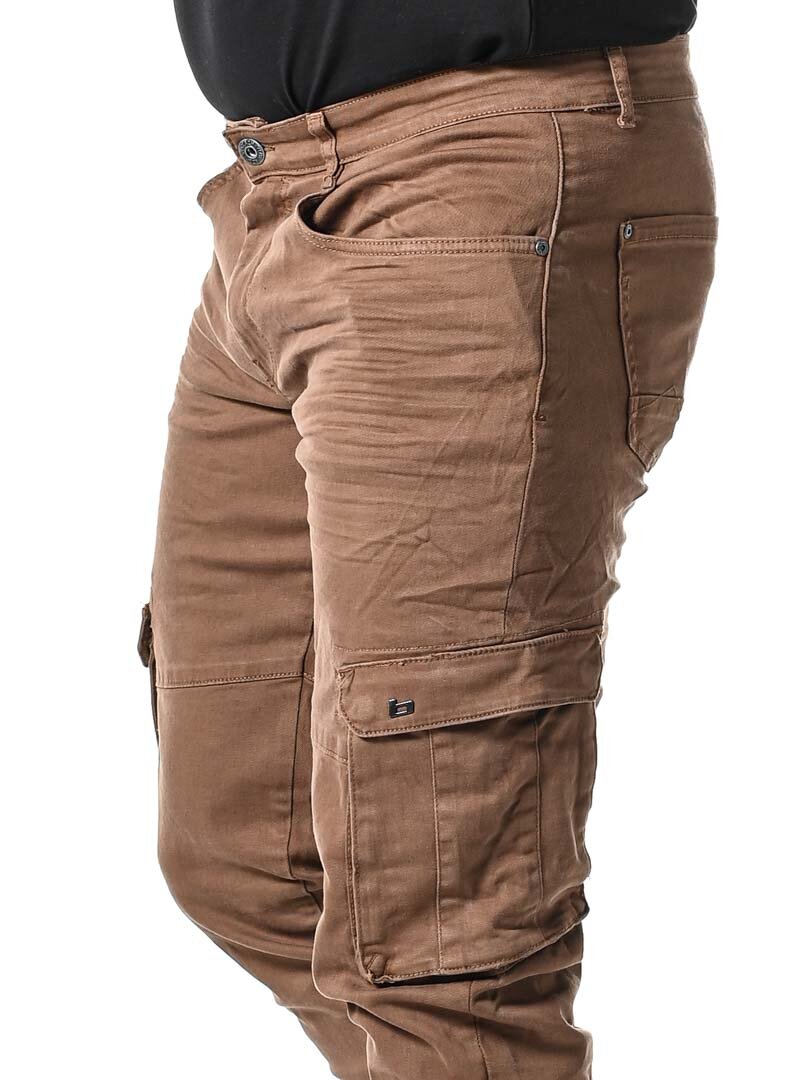 Kenai Cargo Jeans - Mørkebrun