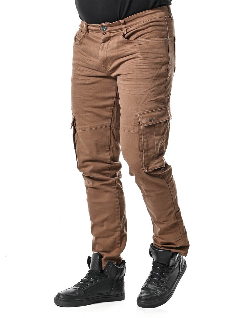 Kenai Cargo Jeans - Mørkebrun
