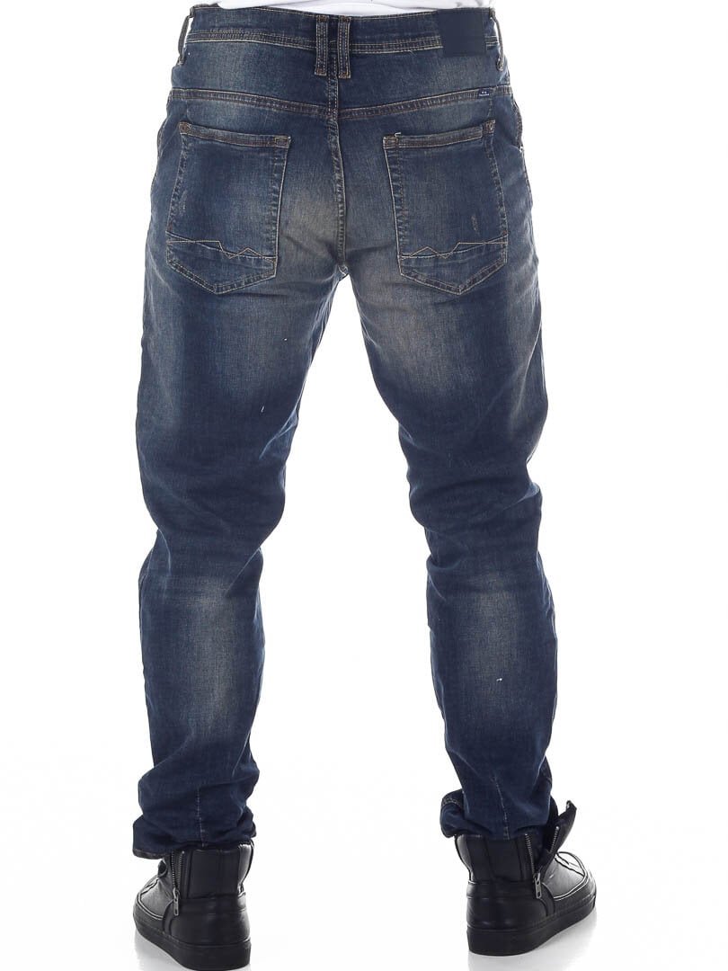 Caden Rleaxed fit Jeans - Blå