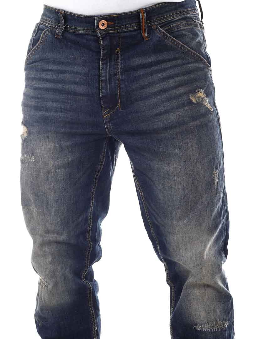 Caden Rleaxed fit Jeans - Blå