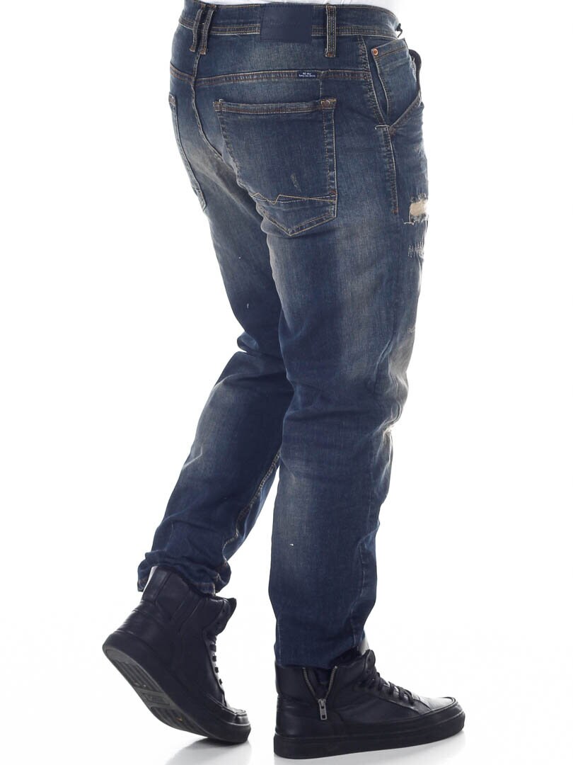 Caden Rleaxed fit Jeans - Blå