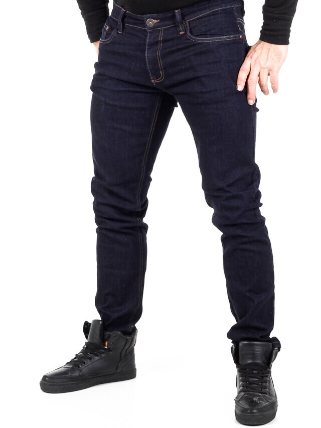 Indicode Tony Jeans - Mørkeblå