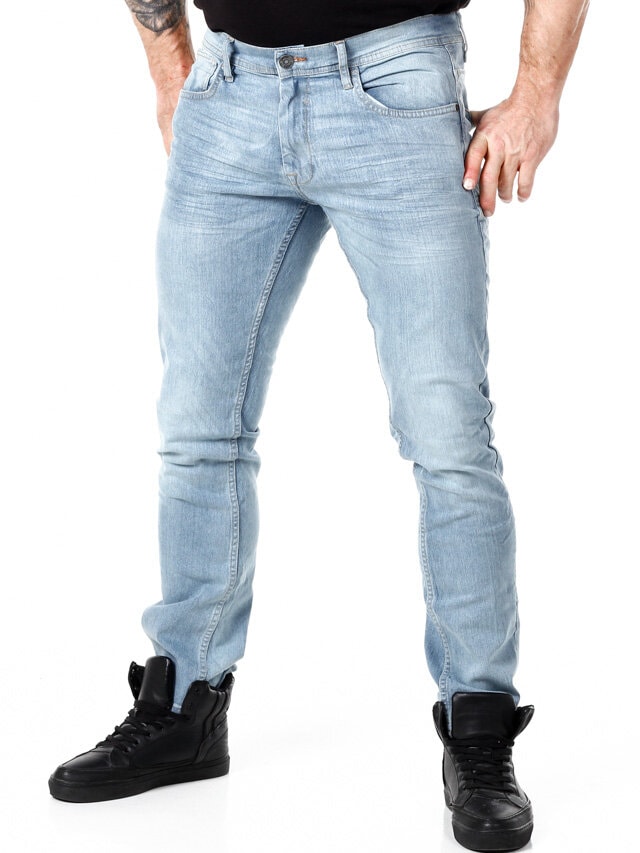 Keenan Twister Jeans - Lyseblå