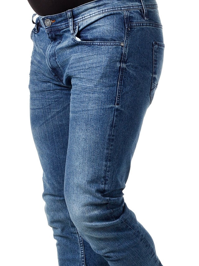 Keenan Twister Jeans - Mørkeblå