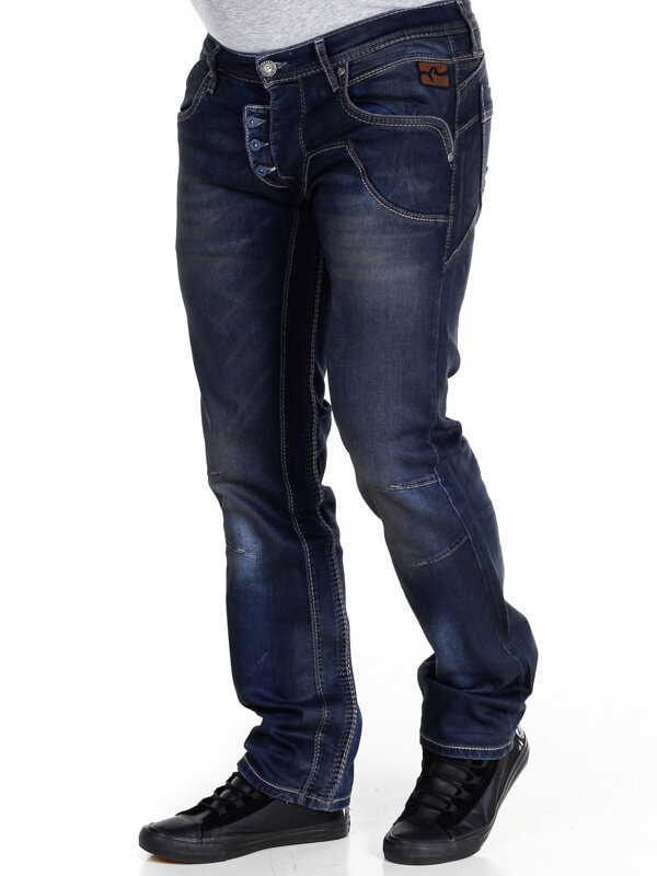 Asti Rusty Neal Jeans - Mørkeblå