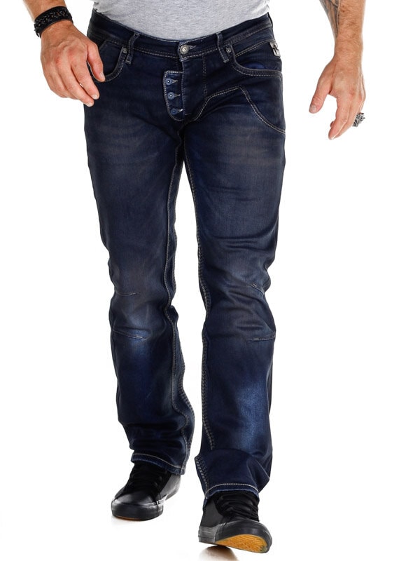 Asti Rusty Neal Jeans - Mørkeblå