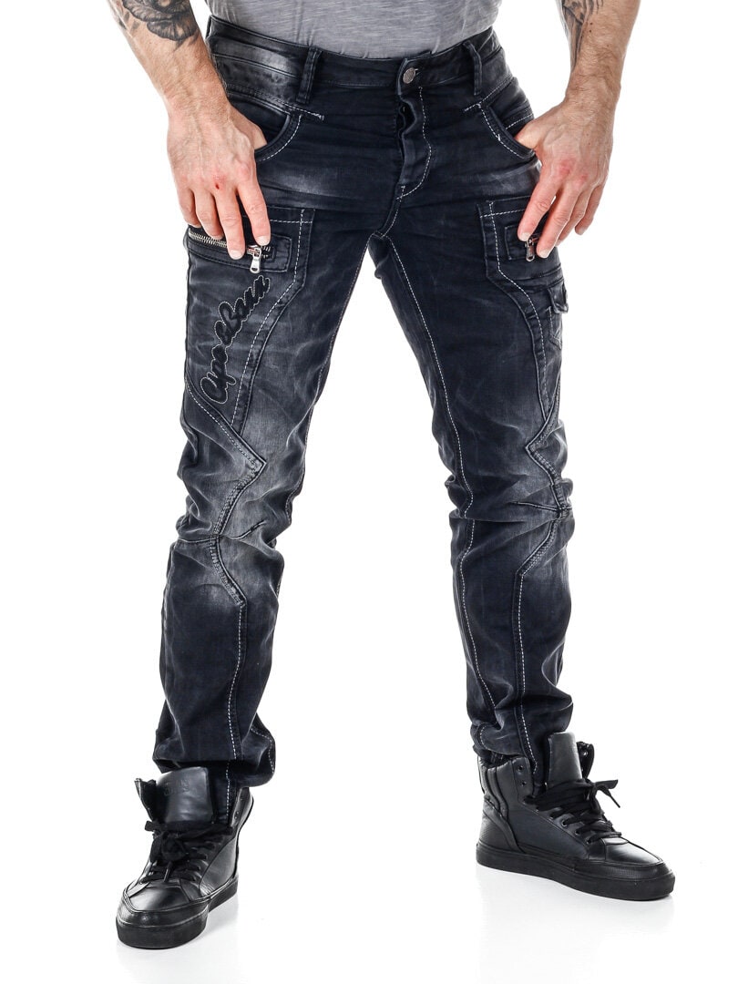 Hawkin Cipo & Baxx Jeans - Svart