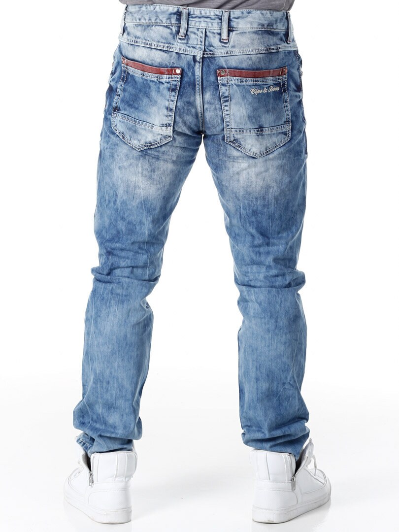Aviator Cipo & Baxx Jeans - Blå