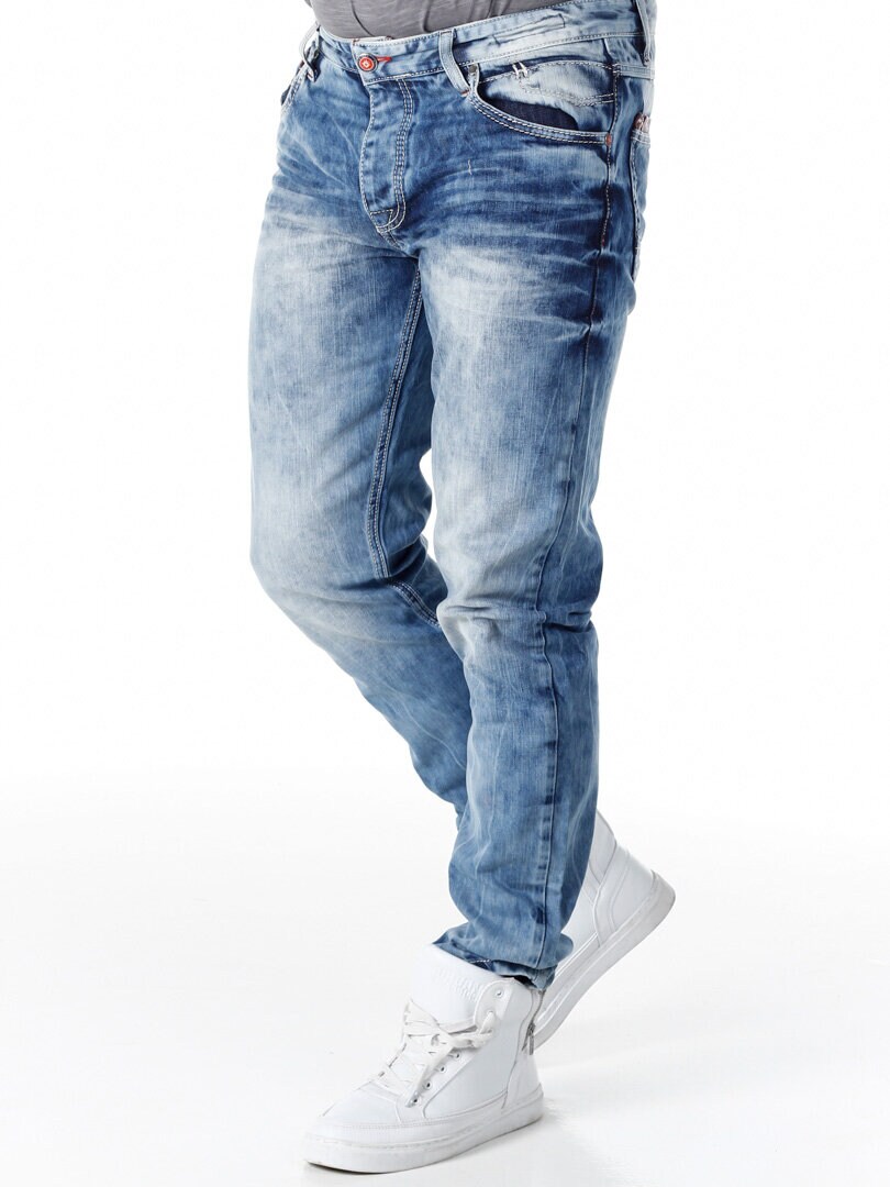Aviator Cipo & Baxx Jeans - Blå