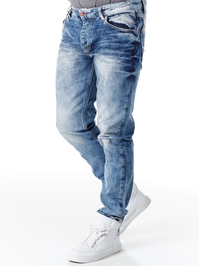 Aviator Cipo & Baxx Jeans - Blå