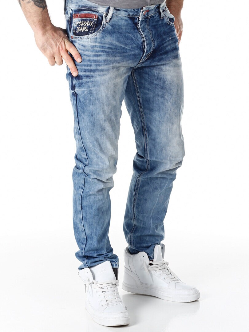 Aviator Cipo & Baxx Jeans - Blå