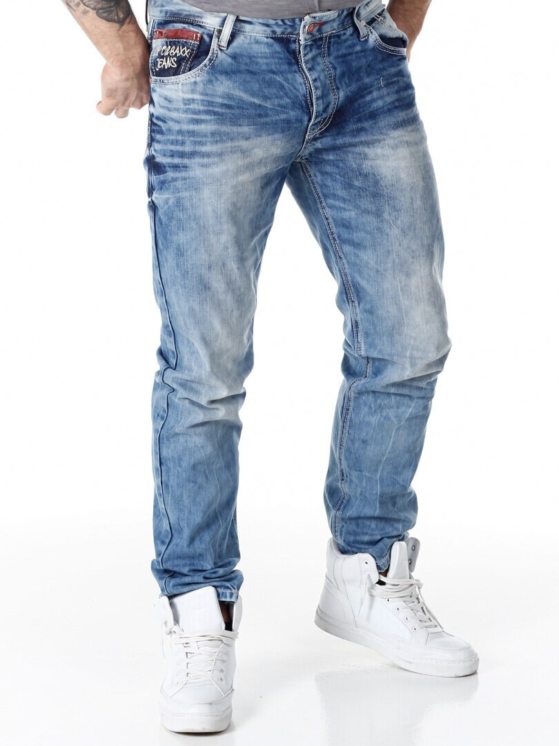 Aviator Cipo & Baxx Jeans - Blå