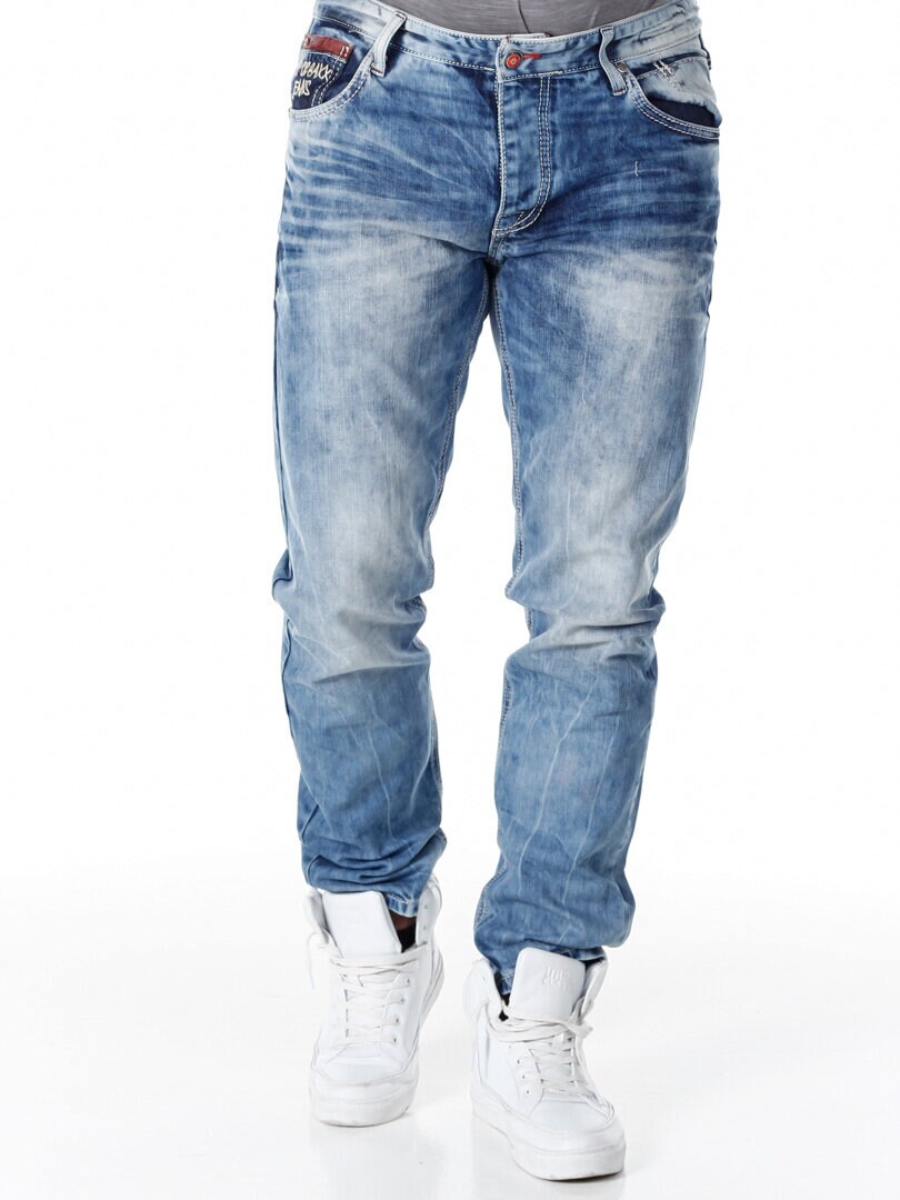 Aviator Cipo & Baxx Jeans - Blå
