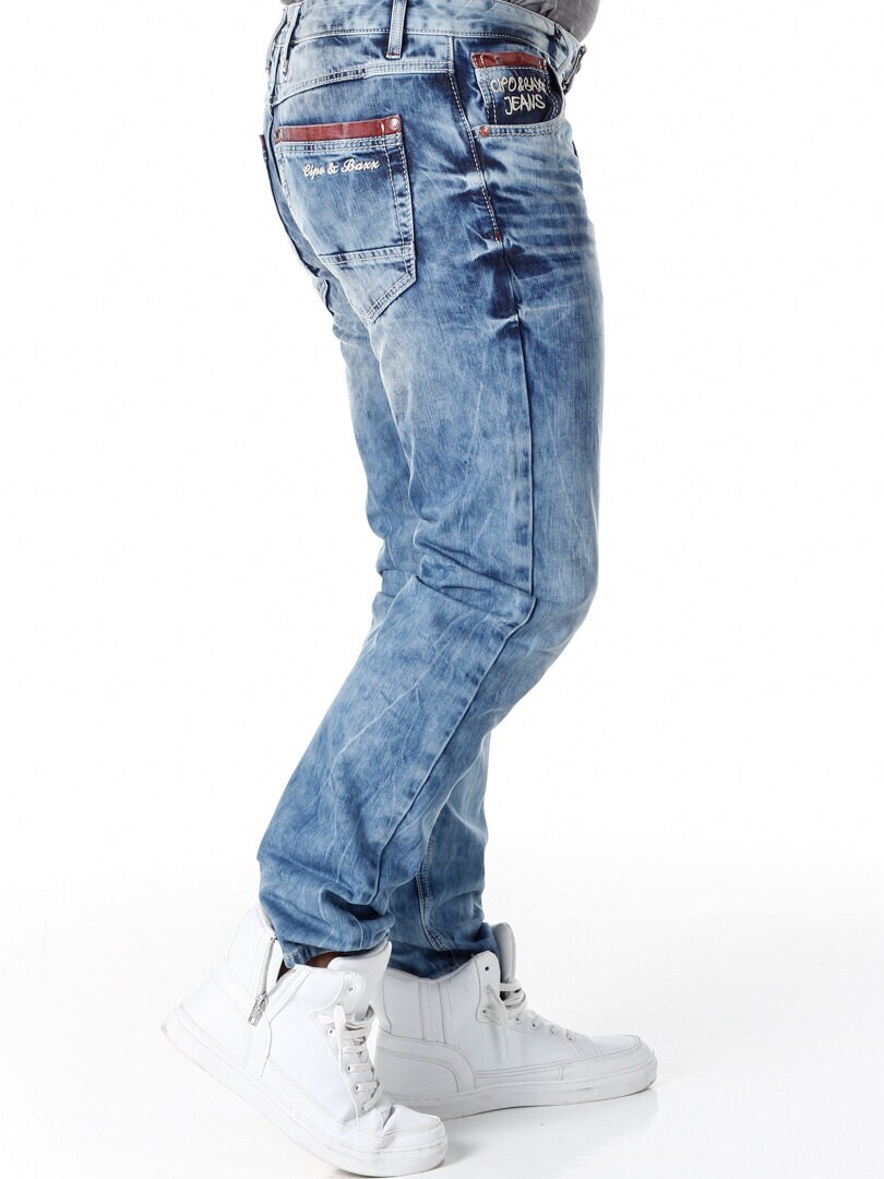 Aviator Cipo & Baxx Jeans - Blå