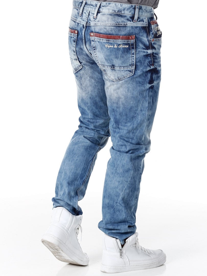 Aviator Cipo & Baxx Jeans - Blå