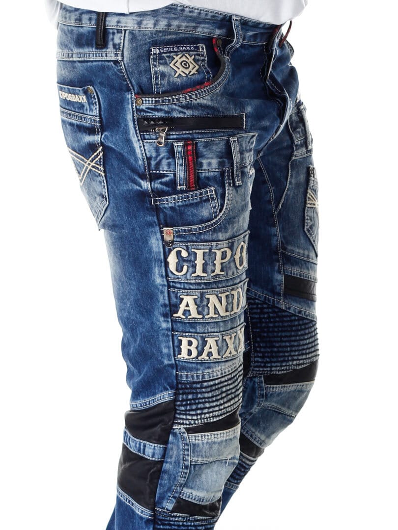 Loco Cipo & Baxx Jeans - Blå