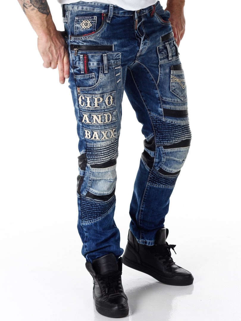Loco Cipo & Baxx Jeans - Blå