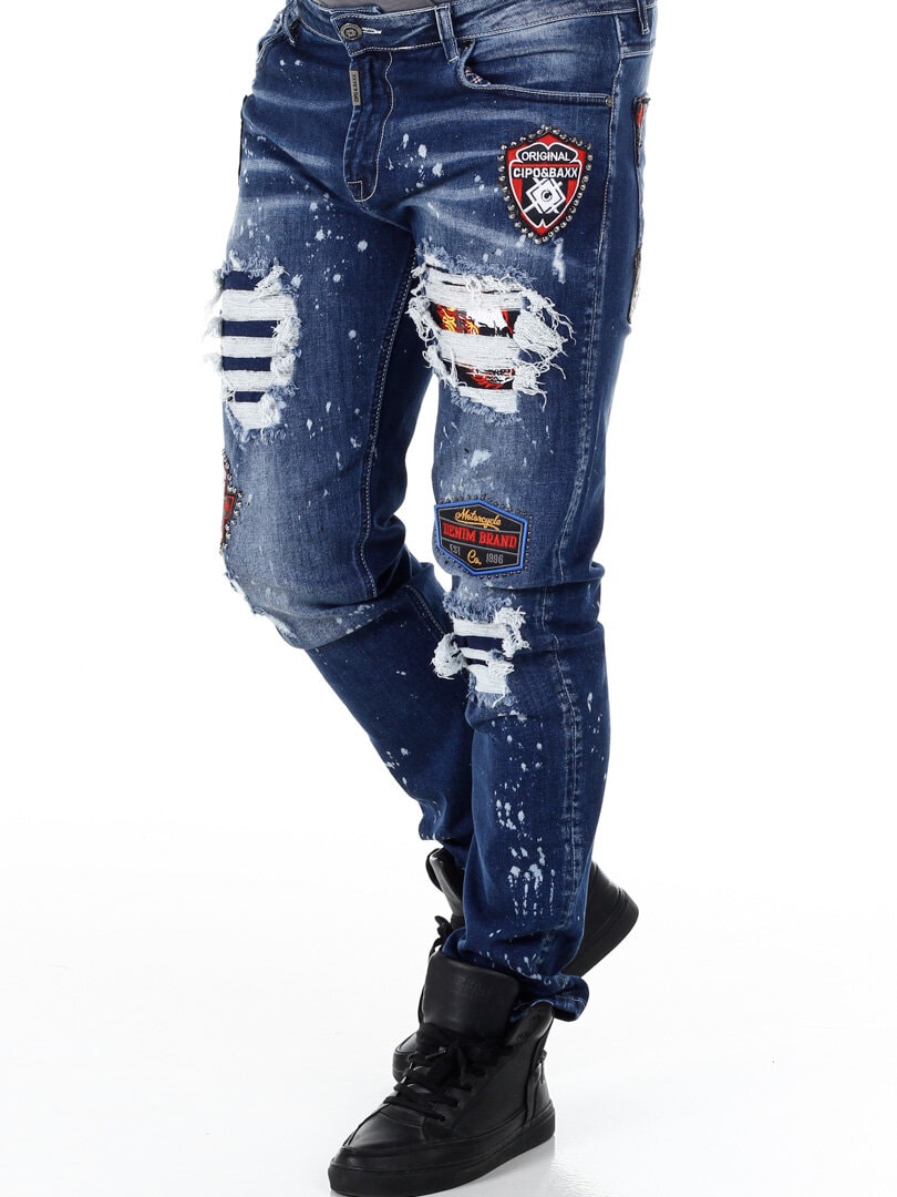 Ghost Town  Cipo & Baxx Jeans - Blå