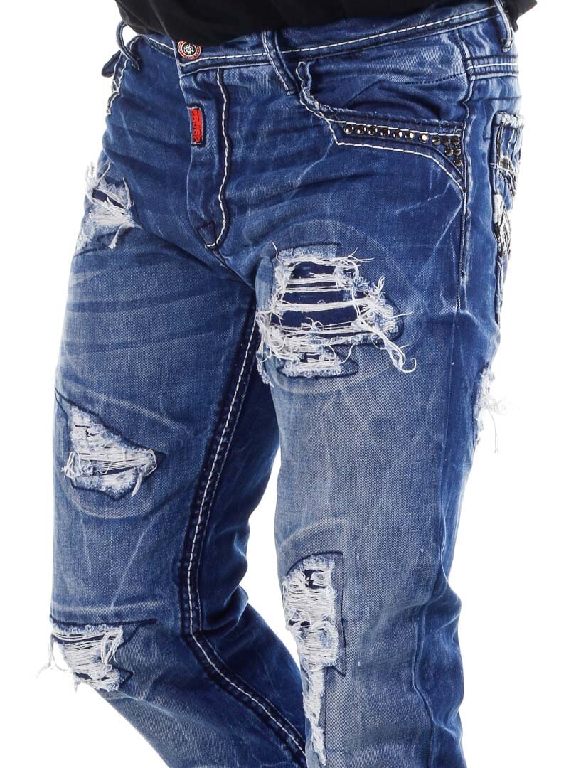 Montraz Ripped Jeans - Blå