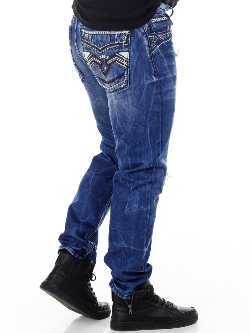 Montraz Ripped Jeans - Blå
