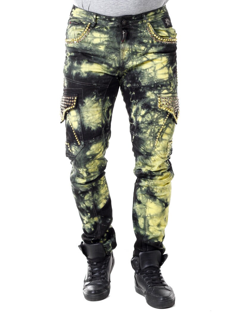 Ozon Cipo & Baxx Jeans - Gul/Svart