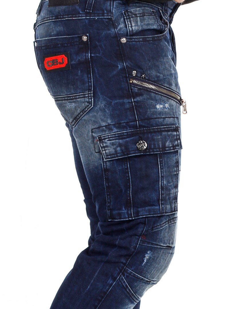 Pas Cargo Cipo & Baxx Jeans - Mørkeblå