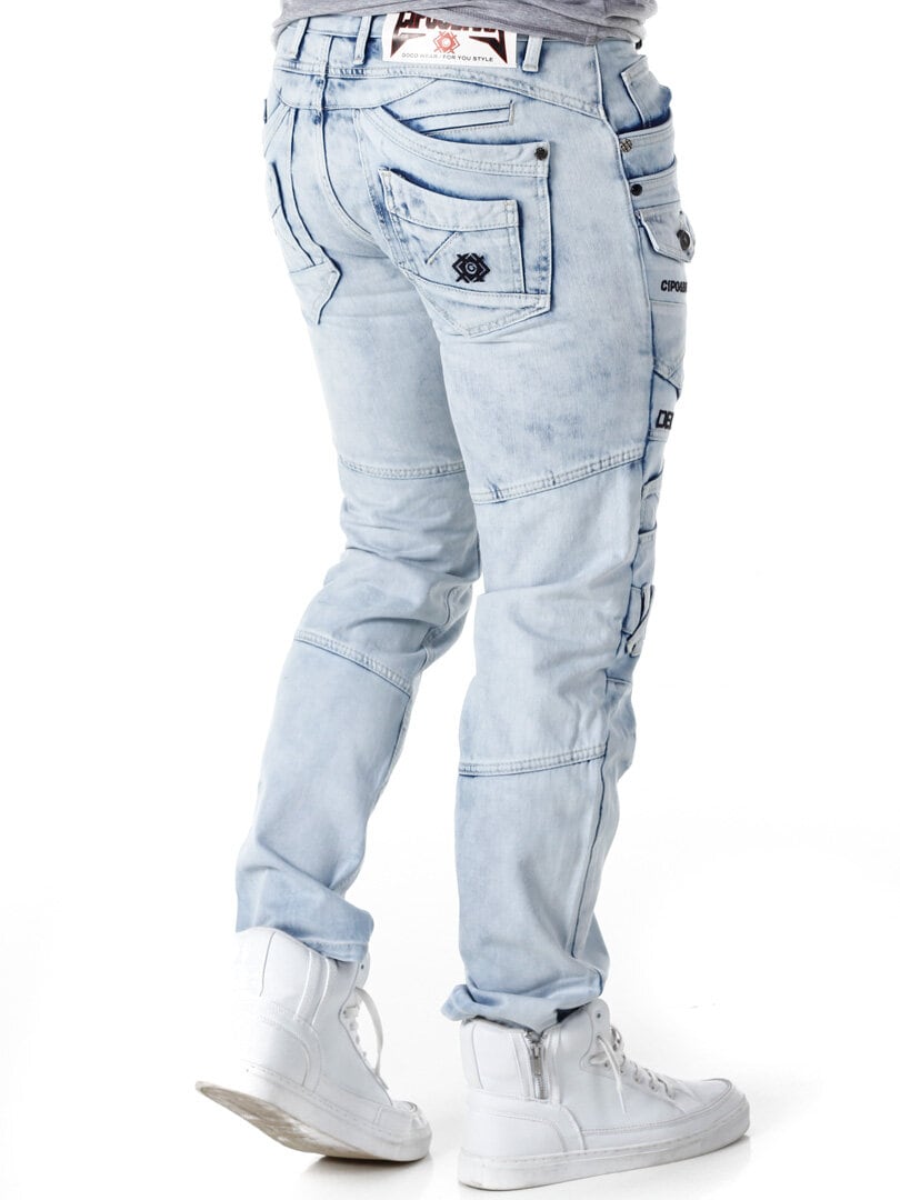 Piper Cipo & Baxx Jeans - Lyseblå