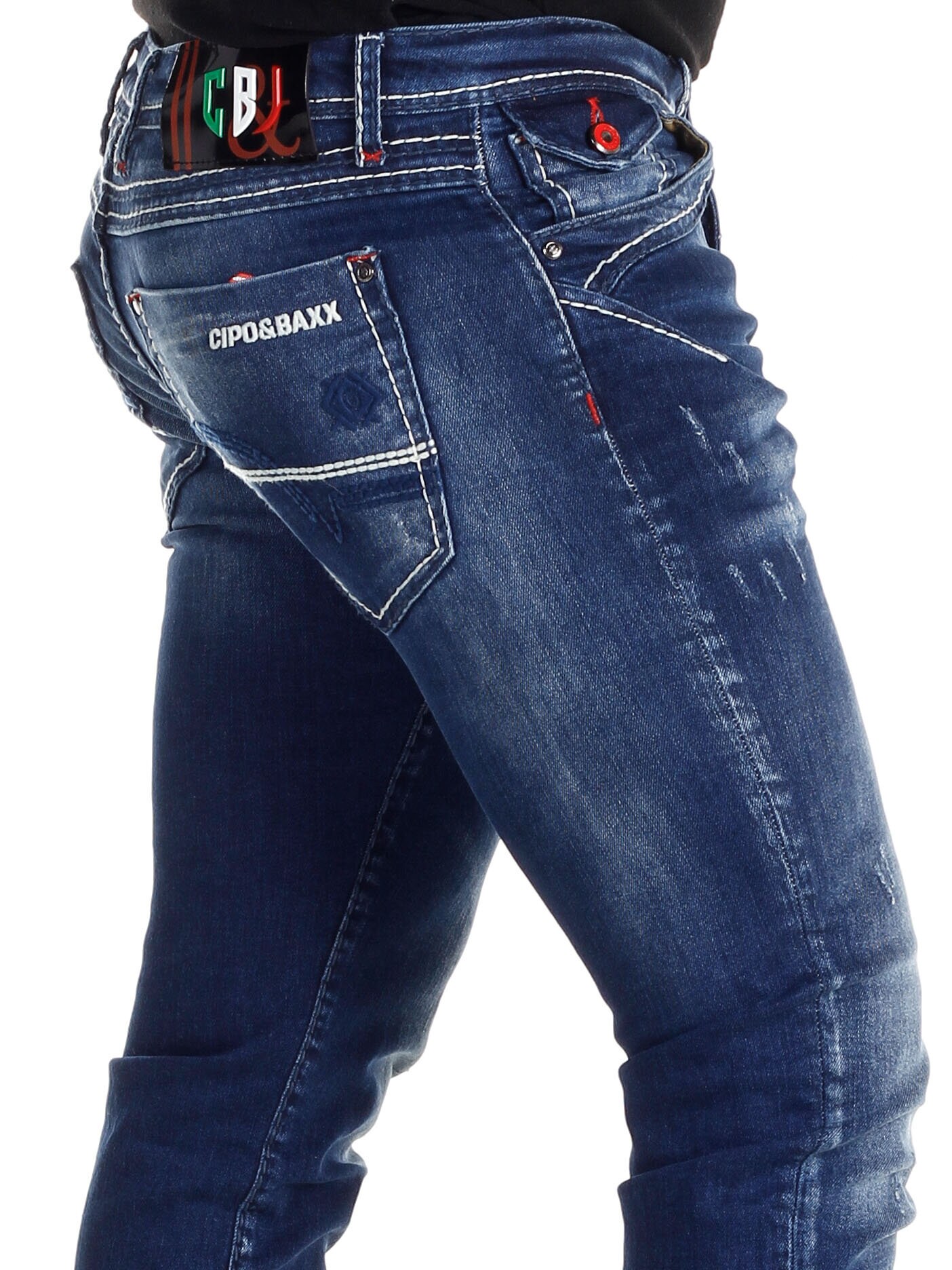 Kwister Cipo & Baxx Jeans - Blå