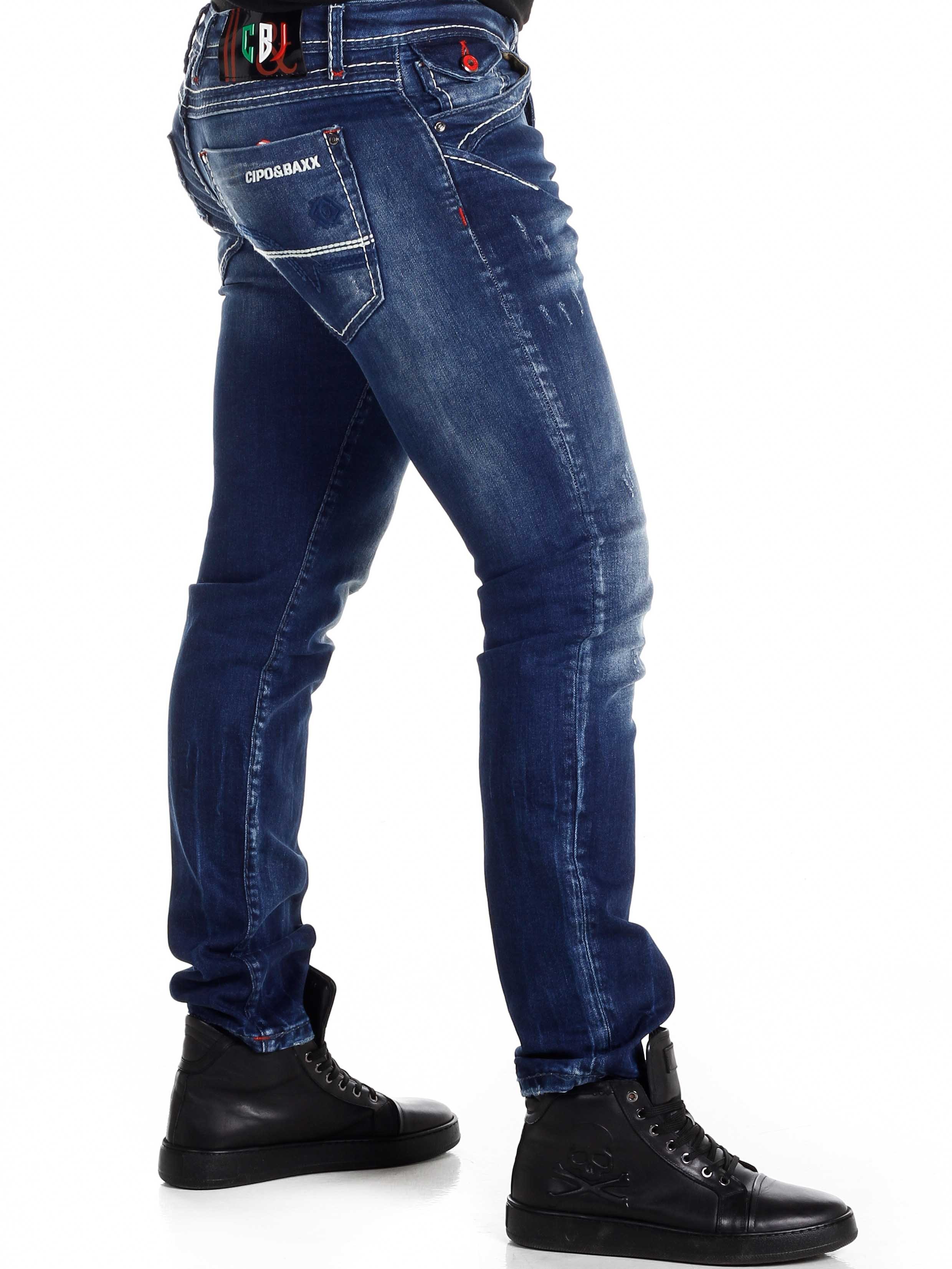Kwister Cipo & Baxx Jeans - Blå