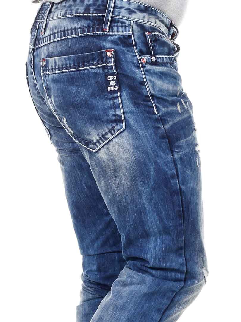 Mortimer Cipo & Baxx Jeans - Blå